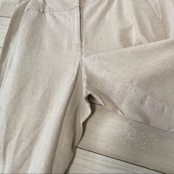 Ann Taylor Loft Lightweight Linen Pants size 14 EUC - Picture 7 of 11